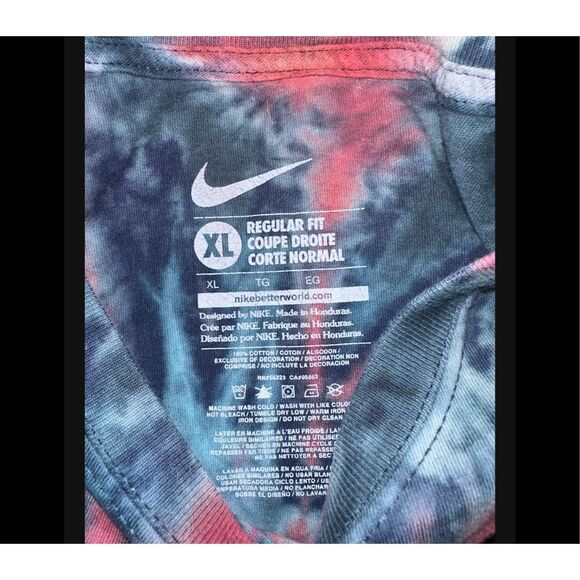 Nike New England Patriots Tie-Dye Long Sleeve - Picture 4 of 4